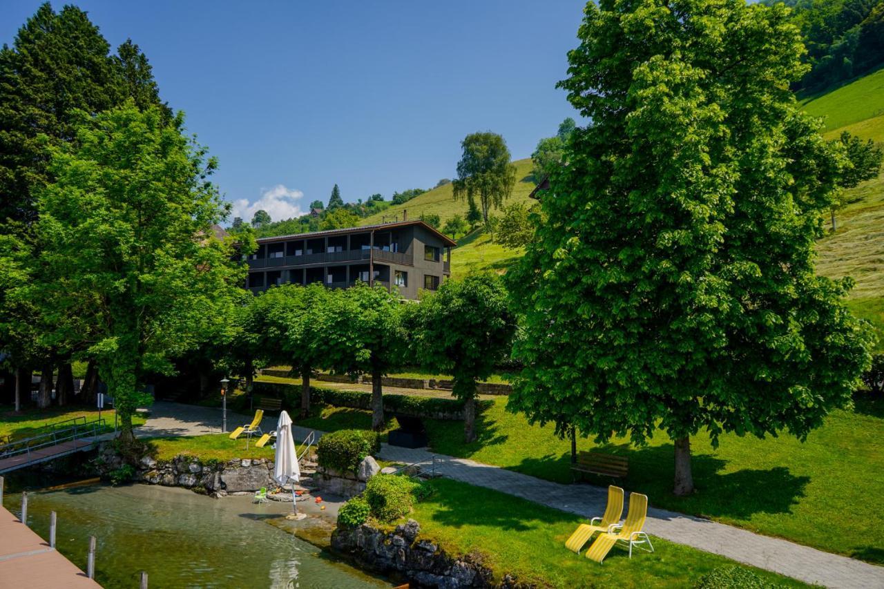 Seehotel Baumgarten Stansstad Exterior foto